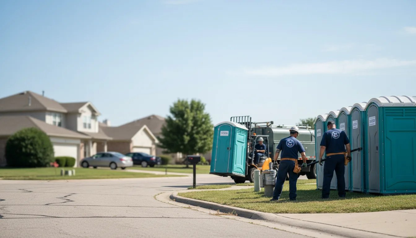 Porta Potty Rental in Jamestown, LA near me